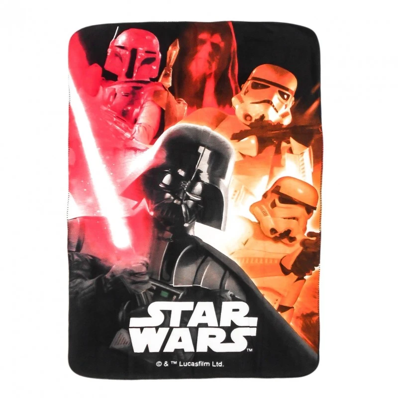 Детско одеяло Disney Star Wars fleece blanket, 150 x 100 cm, 14052